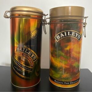 Vintage Baileys Irish Cream Collectible Tins (Lot of 2) - 1993 Editions